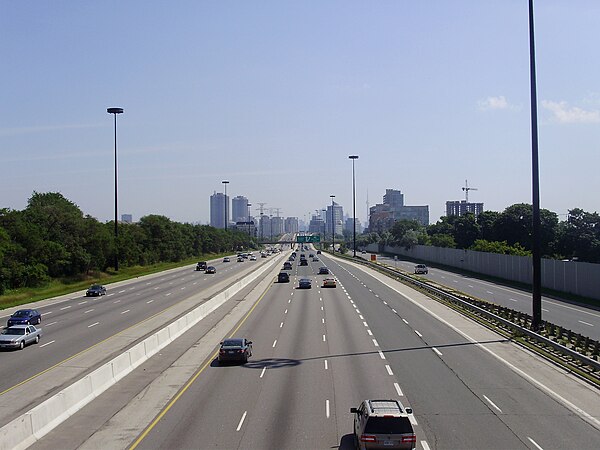 Image: Queen Elizabeth Way from Royal York