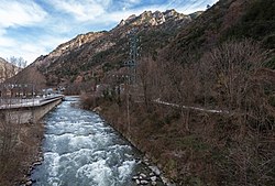 Река Валира, Санта Колома, Андора