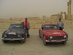 Rally Syrien, Triumph TR 5.jpg