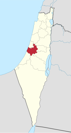 Ramle Subdistrict In Mandatory Palestine 1920-1948.svg