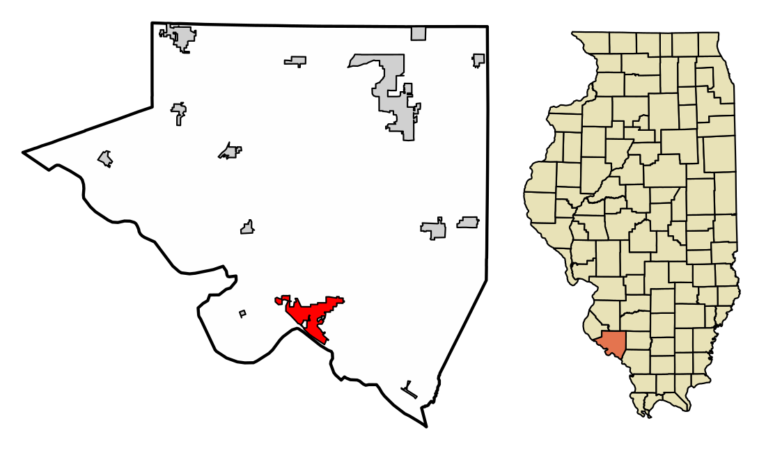 File:Randolph County Illinois Incorporated and Unincorporated areas Chester Highlighted.svg