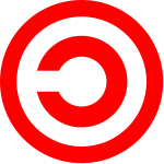 Le symbole Copyleft, un Copyright renversé. (source : https://w.wiki/4MWf)