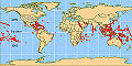 Image 52Distribution of coral reefs (from Coral reef fish)