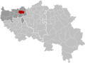 Remicourt Liège Belgium Map.svg