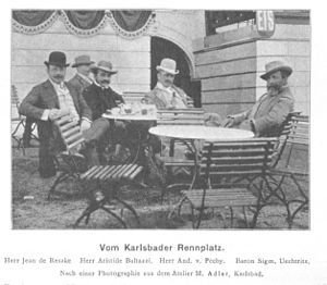 Reszke Baltazzi Pechy Uechtritz 1901 Adler.jpg