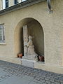 Double church "St.  Clemens "Schwarzrheindorf: wayside shrine" Magdalenenkreuz "