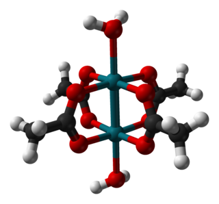 Rhodium(II) acetate Chemical compound