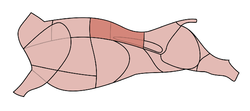 Hochrippe: Rückenstück des Rindes zwischen achter und zwölfter Rippe