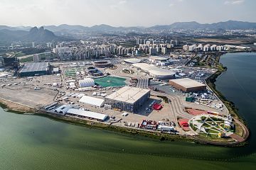 celkový pohled na Olympijský park Barra