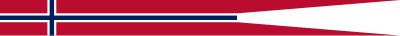 Banderín de la Marina Real de Noruega.svg