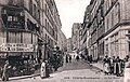 Rue Muller, vue depuis la rue de Clignancourt, en 1906