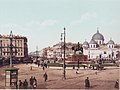 Вид Знаменской площади и памятника, 1909—1912 годы