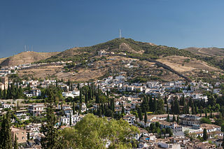 <span class="mw-page-title-main">Sacromonte</span> Neighbourhood of Granada, Spain