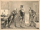 1873 Cartoon ridiculing the Salary Grab Act