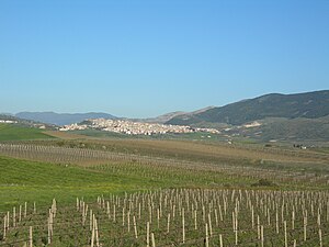 Panorame de Sambuca de Sicilia