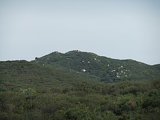 San Mateo Peak, highest point in the Elsinore Mountains