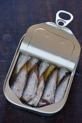 Easy open sardine can