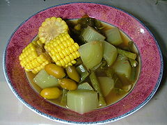 Sayur asem, another veggie based dish