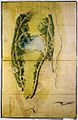 Sckell-Plan zur landschaftlichen Umgestaltung des ehemaligen Klostergartens Amorbach, 1803