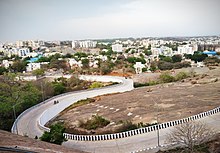 Serpentine Road up the hill laid for vehicles. SepentineRoad.jpg