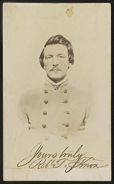 File:Sergeant Robert Taylor Knox of Co. B and Co. C, 30th Virginia Infantry Regiment in uniform) - Wm. Burke, photographer, Fredericksburg, Va LCCN2016651684.jpg