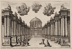 Set design for Andromede by Pierre Corneille, (1650) Set design Act5 of Andromede by P Corneille 1650 - Gallica.jpg