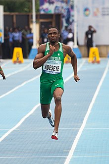 Seye Ogunlewe of Nigeria at the 2018 African Championships.jpg