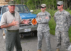 Retired Gunnery Sgt. R. Lee Ermey of 