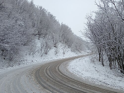 Snow in Monte Cimone