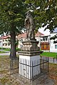 Čeština: Socha svatého Jana Nepomuckého, Čechy pod Kosířem, okres Prostějov This is a photo of a cultural monument of the Czech Republic, number: 23001/7-5492. Památkový katalog  · MIS  · hledat obrázky  · hledat seznamy  · Wikidata