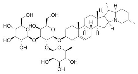 Tập_tin:Solanine_chemical_structure.png