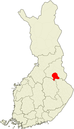 Sotkamo kommunes beliggenhed