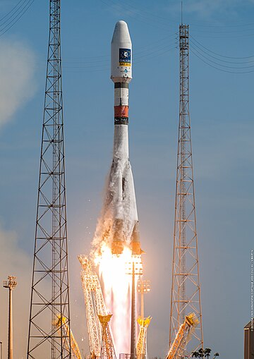 Soyuz en el Centro Especial de Guyana