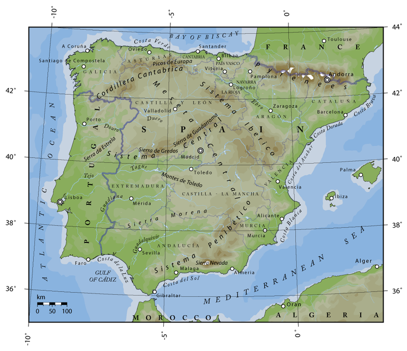 Conjunto De Mapas De Contorno De Portugal Mapa Detalhado Litoral