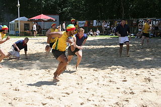 <span class="mw-page-title-main">Beach rugby</span> Sport