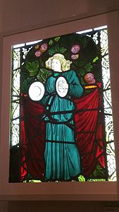 Day 38: Stained glass by William Morris