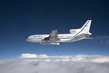 The Stargazer L1011 was featured in season 4 Stargazer and Pegasus F43 in flight over Atlantic (KSC-20161212-PH LAL01 0009).jpg