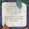 Stolperstein Berchtesgadener Str 24 (Schön) Ruth Wahl.jpg