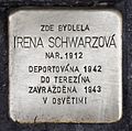 Stolperstein für Irena Schwarzová.JPG