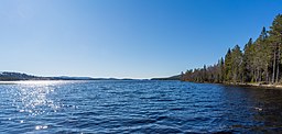 Sjön Storborgarn - vy mot sydöst.