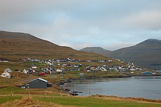 <span class="mw-page-title-main">Strendur</span> Village in Faroe Islands, Kingdom of Denmark