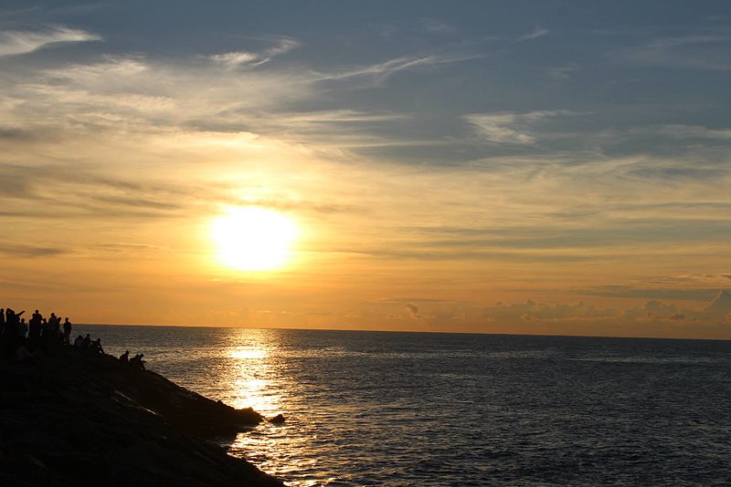 File:Sunrise at Kanyakumari peninsula -South India.jpg