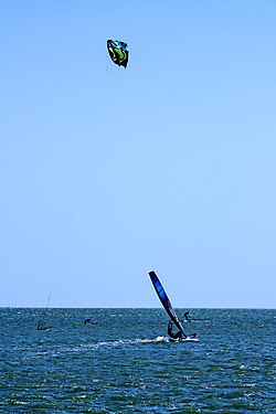 Surfing and kite in Russia