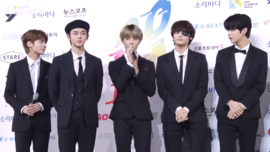 TXT ved Soribada Awards i august 2019