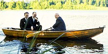 Tage Erlander and Nikita Khrushchev at Harpsund 1964 (colour).jpg