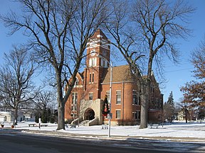 The Tama County Courthouse in Toledo