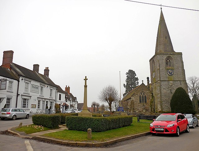 Tanworth-in-Arden, Warwickshire, where Drake was raised
