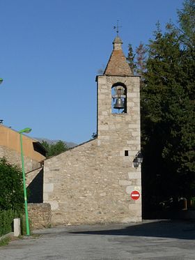 De kerk gezien vanuit het oosten