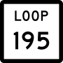 Thumbnail for File:Texas Loop 195.svg