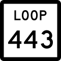 File:Texas Loop 443.svg